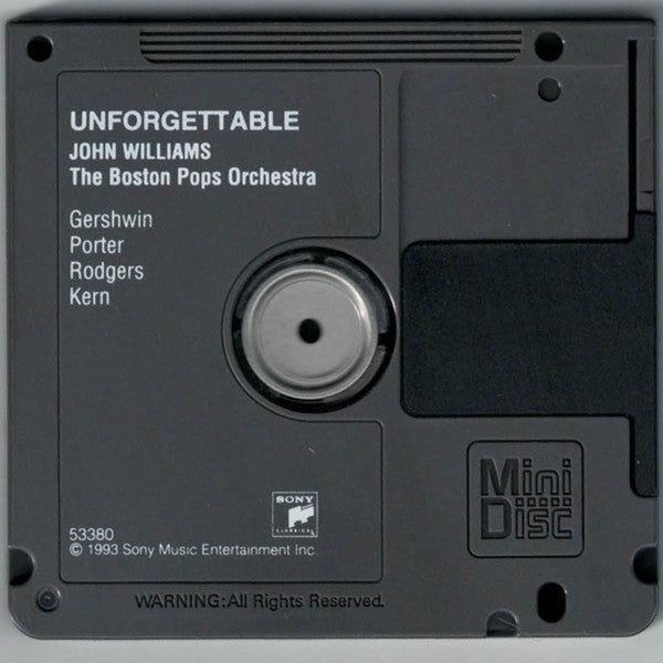 Boston Pops Orchestra, John Williams (4) : Unforgettable (MD, Comp, 20-)