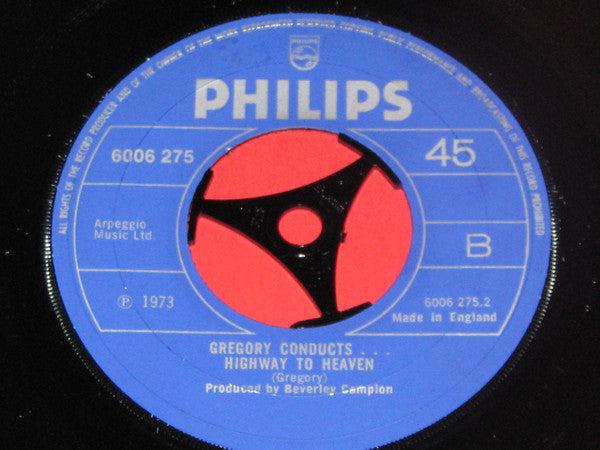 John Gregory And His Orchestra : Love Theme From The Valachi Papers (7")