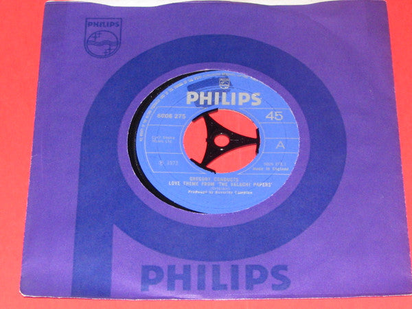 John Gregory And His Orchestra : Love Theme From The Valachi Papers (7")