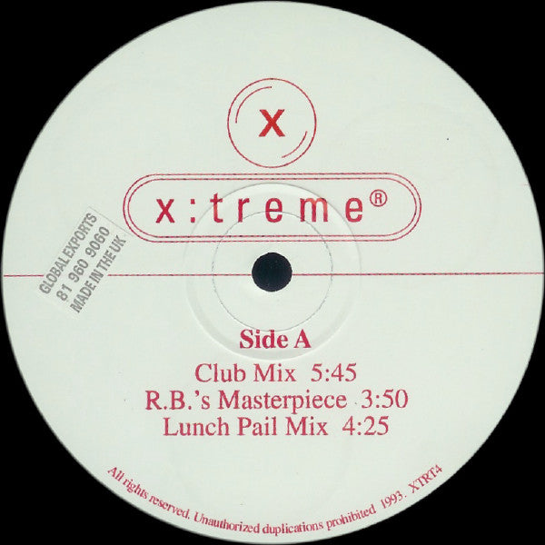 The Right Attitude : Never Knew Love Like This Before (12")