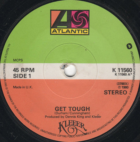 Kleeer : Get Tough (7", Single)