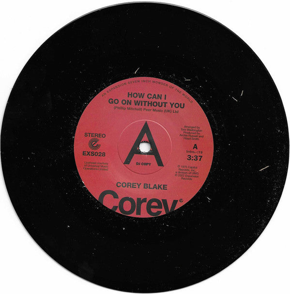 Cicero Blake : How Can I Go On Without You / Your Love Is Like A Boomerang (7", Promo)