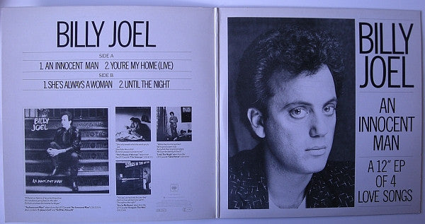 Billy Joel : An Innocent Man (12", EP, Gat)