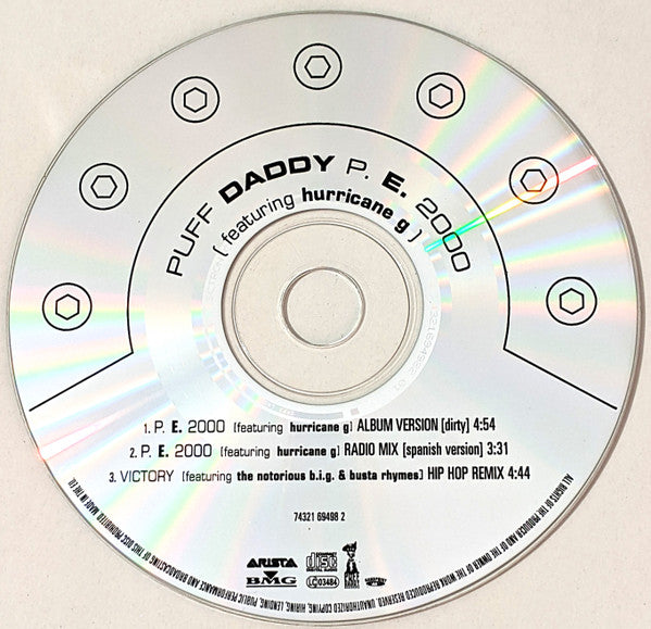 Puff Daddy Featuring Hurricane G. : P. E. 2000 (CD, Single, CD2)