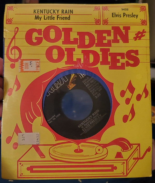 Elvis Presley : Kentucky Rain (7", RE, Ind)