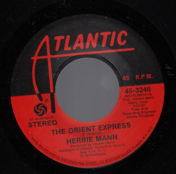 Herbie Mann : Hijack / The Orient Express (7", Single, PL )