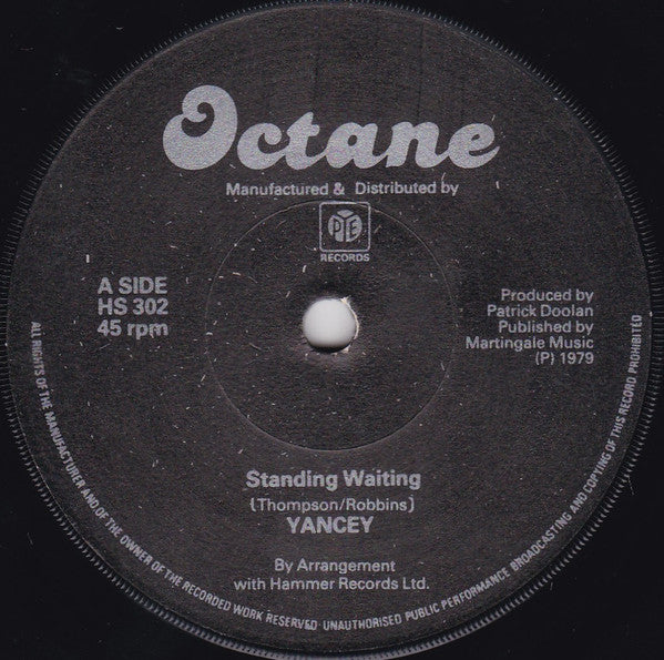 Yancey (2) : Standing Waiting (7")