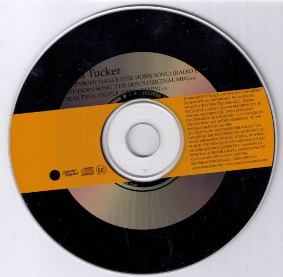 Barbara Tucker : Everybody Dance (The Horn Song) (CD, Single, EMI)