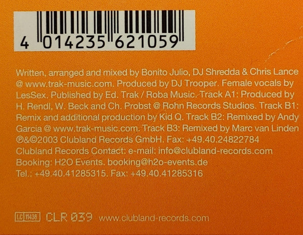 Bonito & Trooper : Fairy Tale Of Dreams (12")