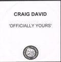 Craig David : Officially Yours (CDr, Promo)