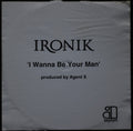 DJ Ironik (2) : I Wanna Be Your Man (CDr, Single, Promo)