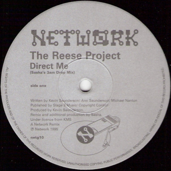 The Reese Project / Slo Moshun : Direct Me / Help My Friend (12")