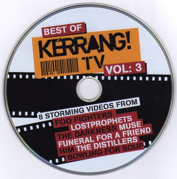 Various : Best Of Kerrang! TV Vol: 3 (DVD, Comp, Cov)
