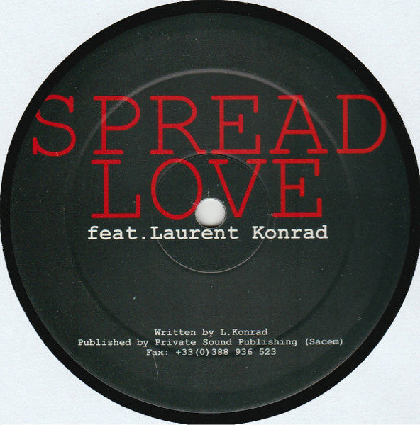 Fight Club Feat. Laurent Konrad : Spread Love (12")
