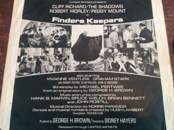 Cliff Richard & The Shadows : Finders Keepers (LP, Album, Mono)
