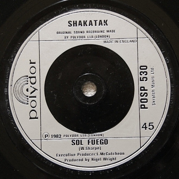 Shakatak : Stranger (7")