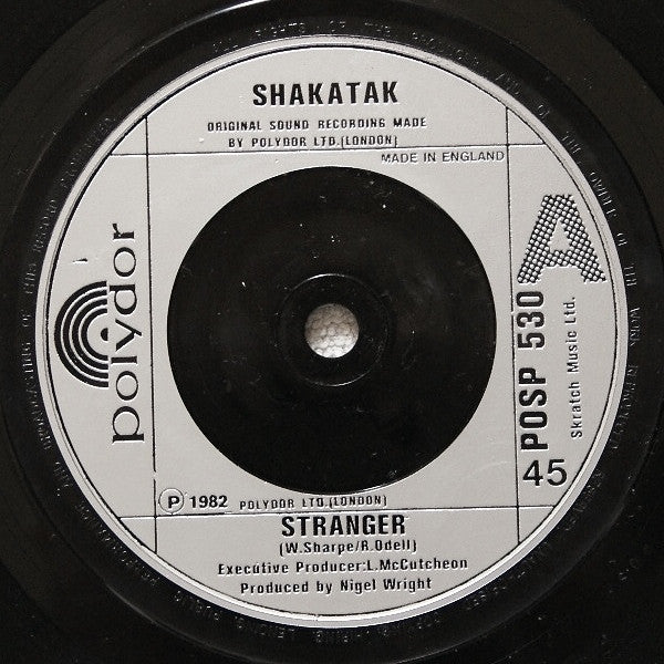 Shakatak : Stranger (7")