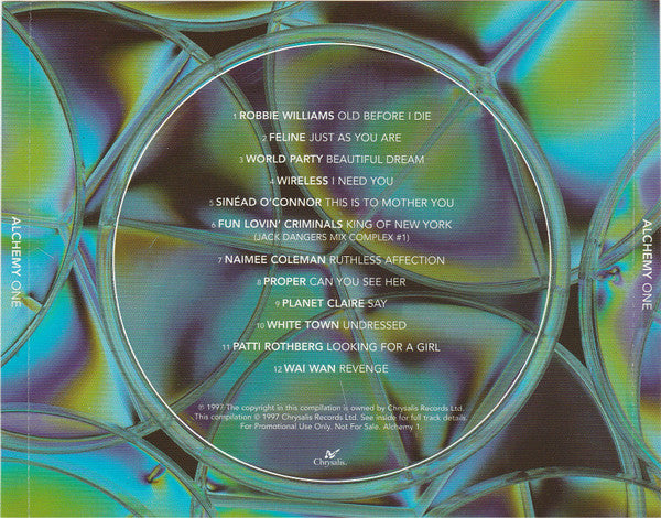 Various : Alchemy One (CD, Comp, Promo)