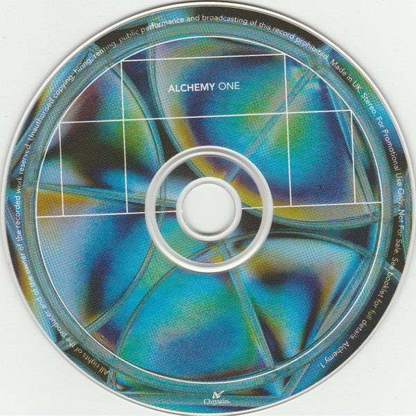 Various : Alchemy One (CD, Comp, Promo)