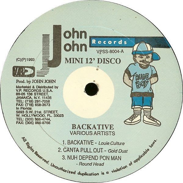 Various : Backative (12", Comp)