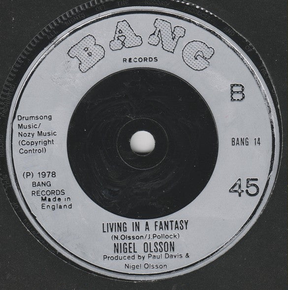 Nigel Olsson : Dancin' Shoes / Living In A Fantasy (7", Single)
