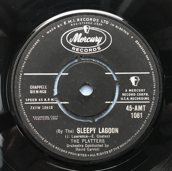 The Platters : Harbour Lights  (7", Single)