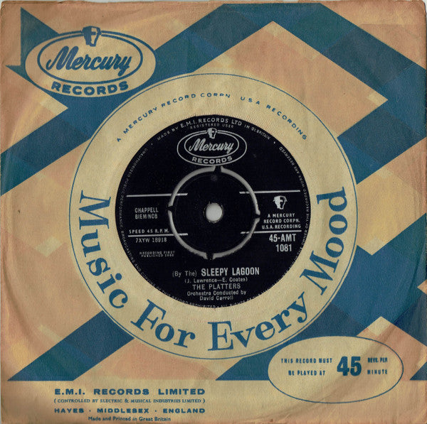 The Platters : Harbour Lights  (7", Single)