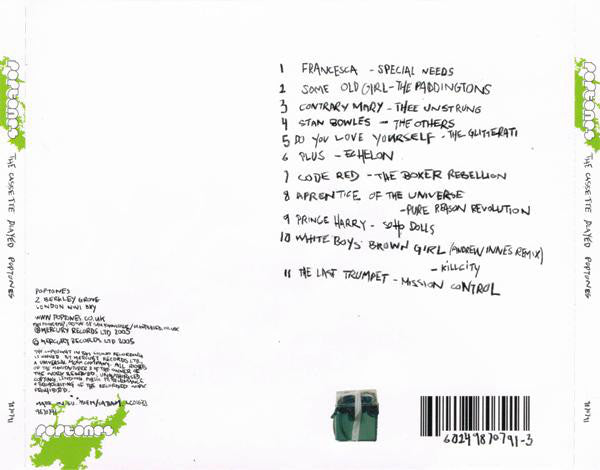 Various : The Cassette Played Poptones (CD, Comp)