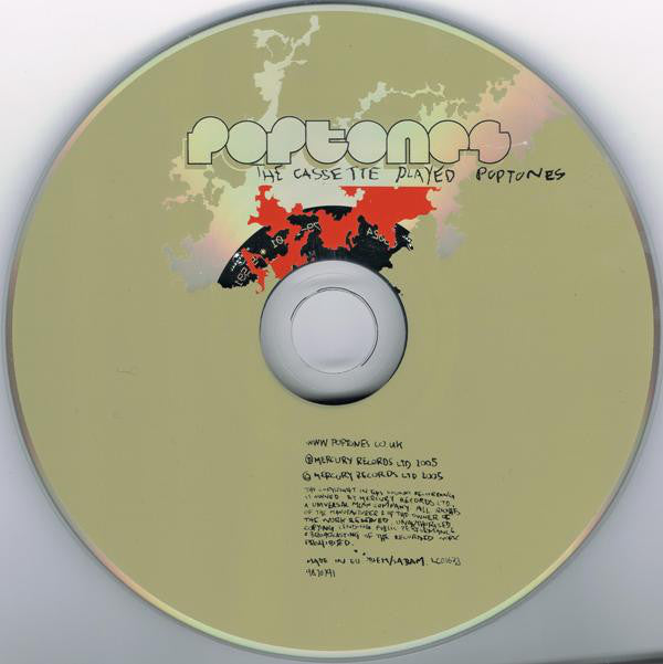 Various : The Cassette Played Poptones (CD, Comp)