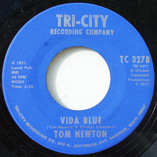 Albert Jones (3) / Tom Newton (4) : Vida Blue (7", Mono)