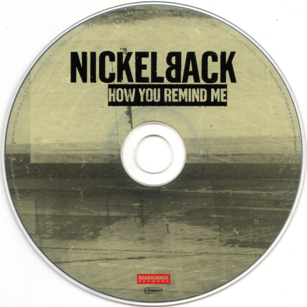Nickelback : How You Remind Me (CD, Single, Enh)