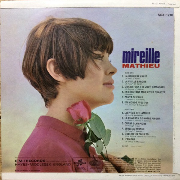 Mireille Mathieu : Mireille Mathieu (LP, Album, Box)