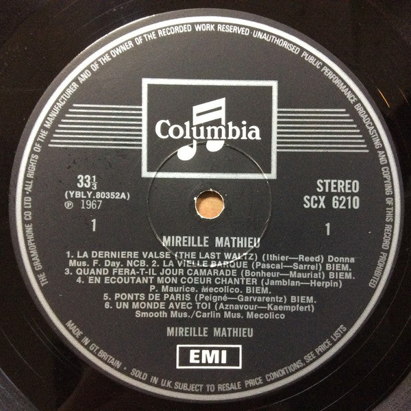 Mireille Mathieu : Mireille Mathieu (LP, Album, Box)