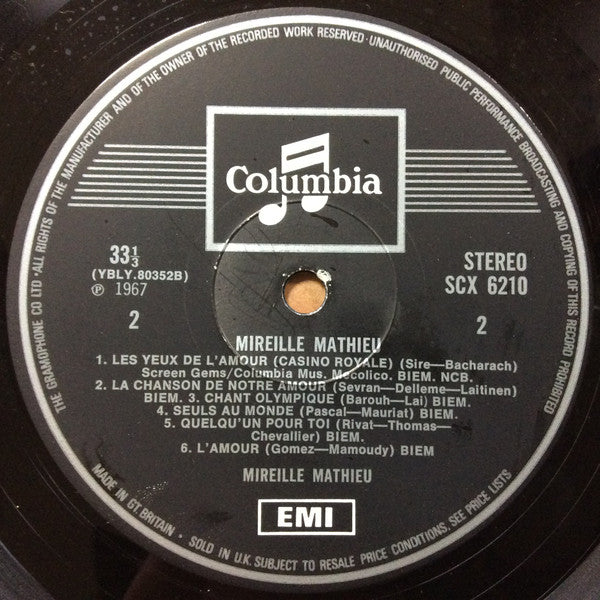 Mireille Mathieu : Mireille Mathieu (LP, Album, Box)