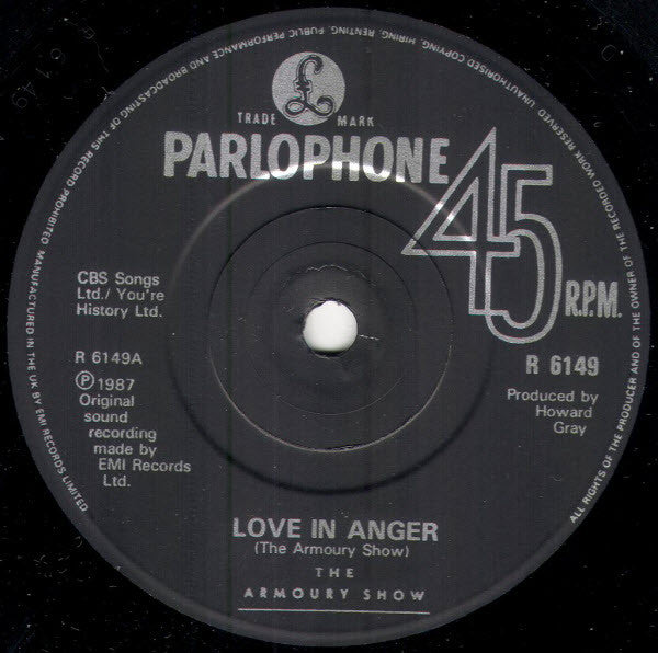The Armoury Show : Love In Anger (7", Single)