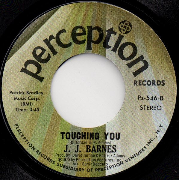 J. J. Barnes : You Are Just A Living Doll (7", Single, Styrene)