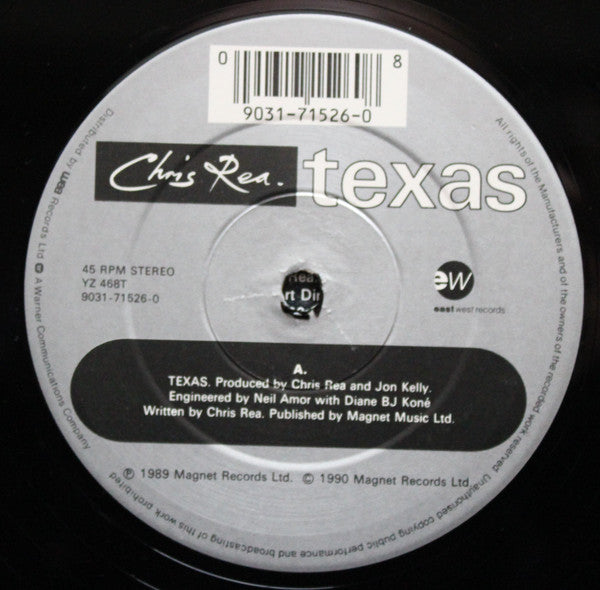 Chris Rea : Texas (12", EP)