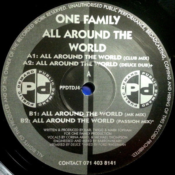 One Family : All Around The World (12")