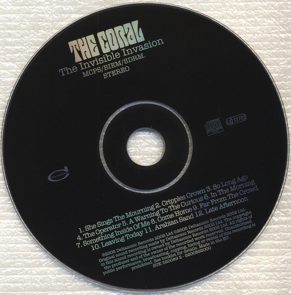 The Coral : The Invisible Invasion (CD, Album)