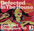 Various : Defected In The House - Zouk Out Singapore '10 (2xCD, Mixed)