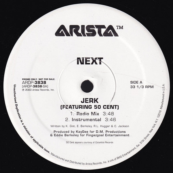 Next (2) : Jerk (12", Promo)