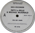 Patti LaBelle & Michael McDonald : On My Own (12", Promo)