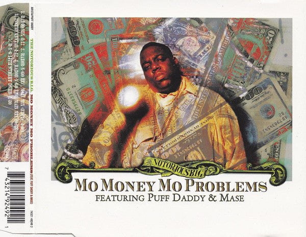Notorious B.I.G. Featuring Puff Daddy & Mase : Mo Money Mo Problems (CD, Single)