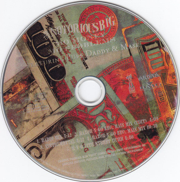 Notorious B.I.G. Featuring Puff Daddy & Mase : Mo Money Mo Problems (CD, Single)
