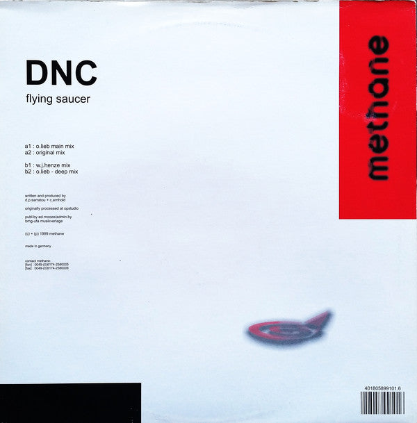 DNC : Flying Saucer (12")
