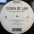 Down By Law Featuring Debbie Miller : If You Want My Love (12", Single)