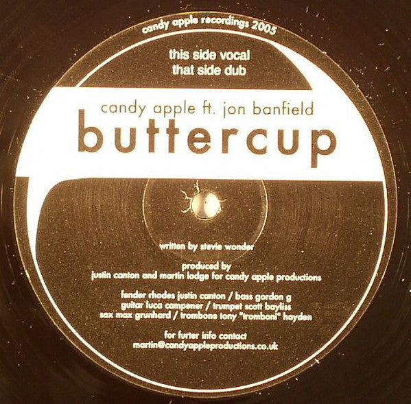 Candy Apple Ft. Jon Banfield : Buttercup (12")
