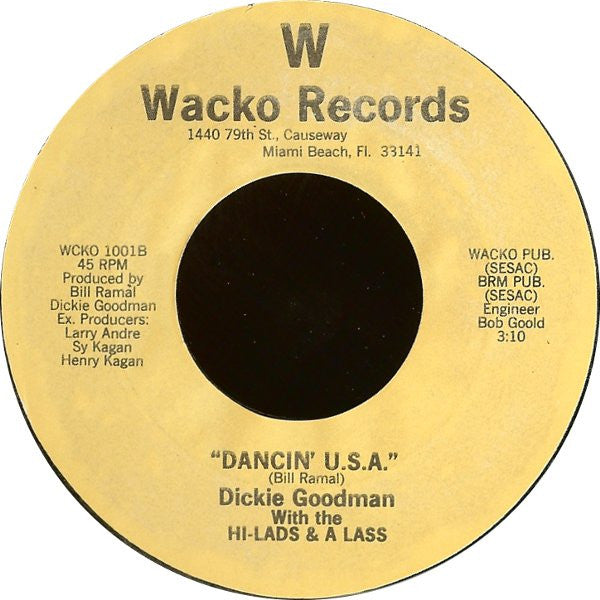 Dickie Goodman : Mr. President / Dancin' U.S.A. (7", Styrene, PRC)