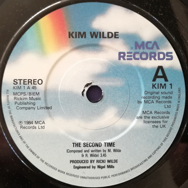 Kim Wilde : The Second Time (7", Single)