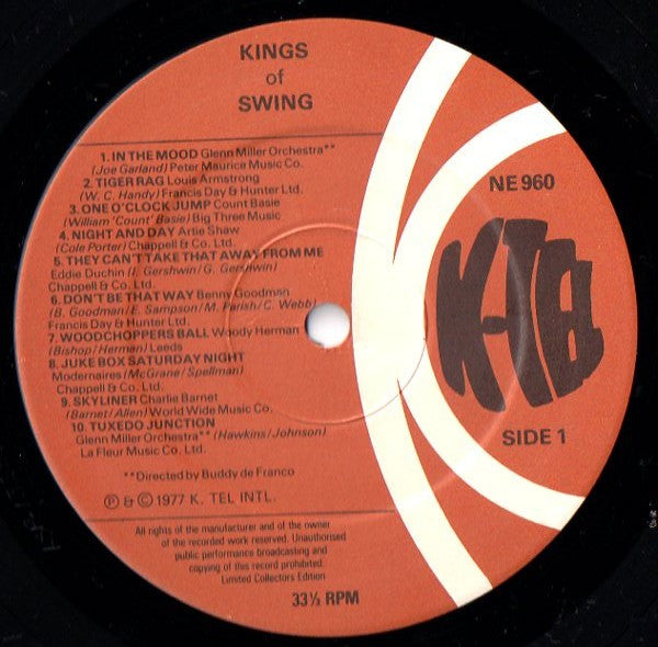 Various : Kings Of Swing (LP, Comp)